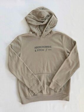 Abercrombie Kids / Boys Tan Hoodie Sweatshirt